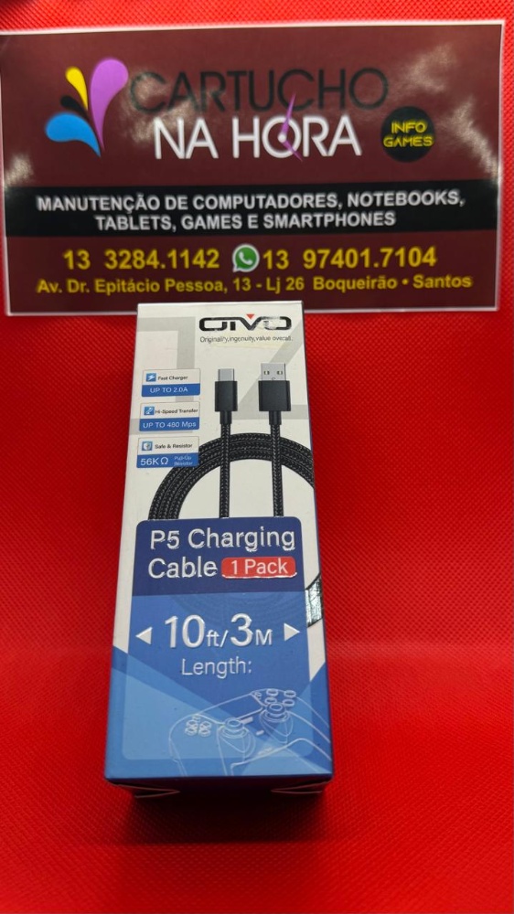 Cabo OIVO p/ PS5