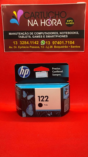 Cartucho HP 122 Preto