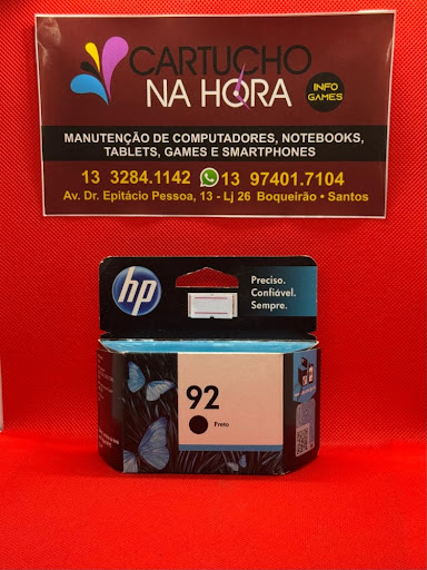 Cartucho HP 92 Preto